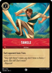 Tangle (133/204) Cold Foil - Disney Lorcana card