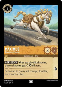 Maximus - Relentless Pursuer (11/204) - Disney Lorcana card