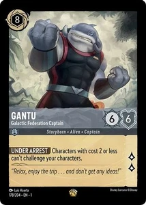 Gantu - Galactic Federation Captain (178/204) - Disney Lorcana card