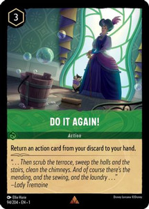Do It Again! (94/204) Cold Foil - Disney Lorcana card