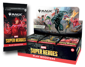 Marvel Superheroes - Play Booster Display