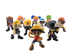 One Piece Miniature Figures (Set of 10)