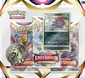 Lost Origin - 3 Pack Blister Weavile - Pokémon TCG