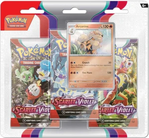 Scarlet & Violet - 3-Pack Blister Arcanine - Pokémon TCG