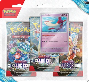 Stellar Crown - 3 Pack Blister Latias - Pokémon TCG