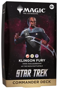 Star Trek - Commander Deck: Klingon Fury - Magic: The Gathering