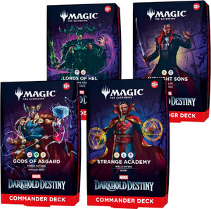 Marvel: Darkhold Destiny - Commander Decks (Set of 4)