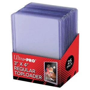 Ultra Pro - Regular Toploaders 3"x4" (25 ct)