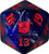  MTG Oversized Spindown Blue-Red (SPIN)