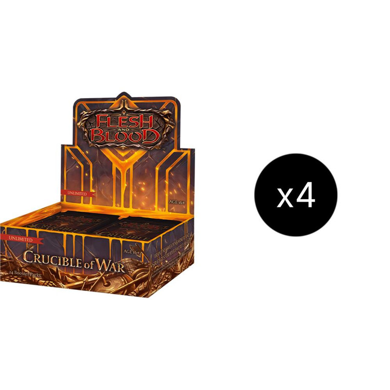 Crucible of War Booster Case (Unlimited) - Flesh and Blood