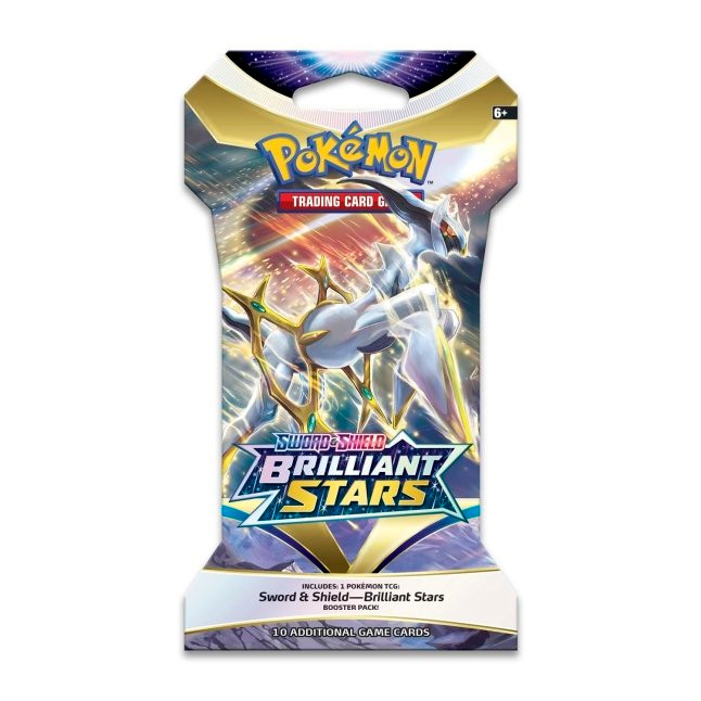 Brilliant Stars Sleeved Booster - Pokémon TCG
