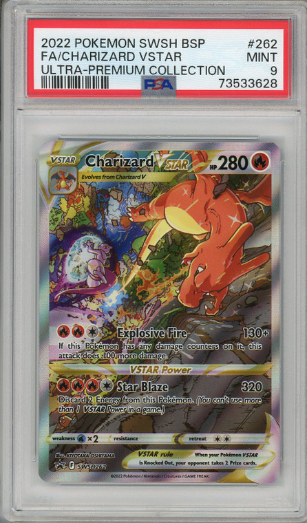 Charizard VSTAR (SWSH262) - Ultra Premium Collection - PSA 9