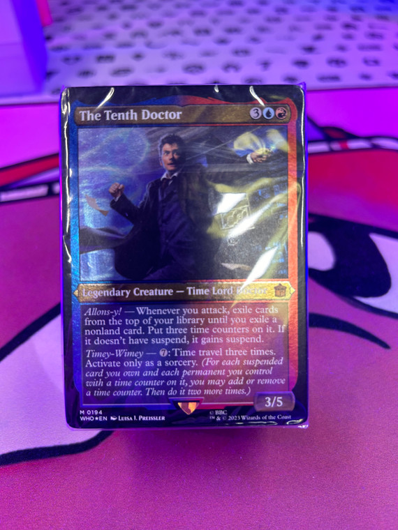 Doctor Who - Commander Deck: Timey-Wimey (Minimal Packaging) - Magic: The Gathering