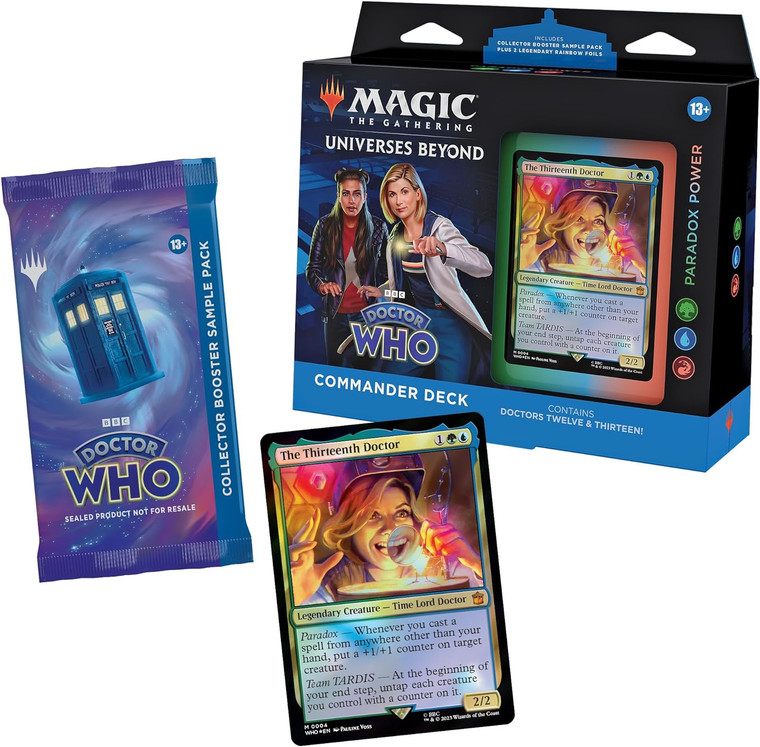 Doctor Who Commander Deck - Paradox Power (Imperfect Packaging)