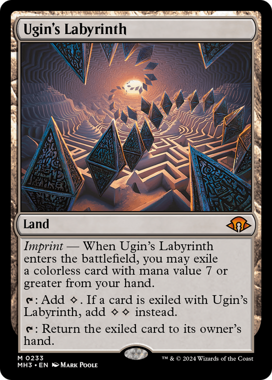 Ugin's Labyrinth (Foil) [MH3-0233F]