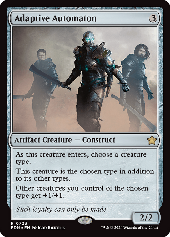 Adaptive Automaton (Foil) [FDN-0723F]