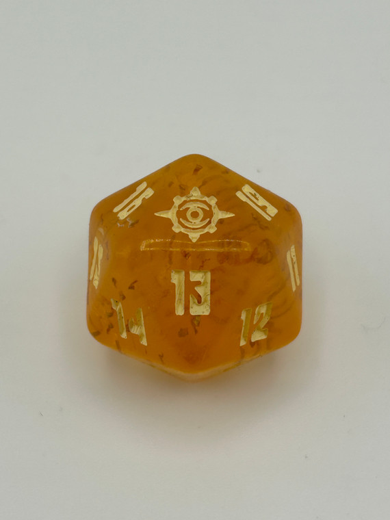 MTG Oversized Spindown Amber-Yellow (LCI-2)