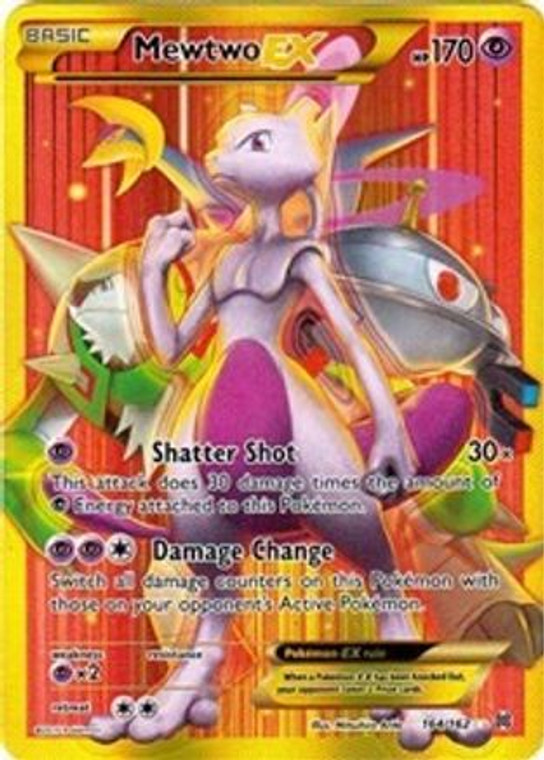 Mewtwo EX (164 Secret Full Art) 164/162 - XY  BREAKthrough Holofoil