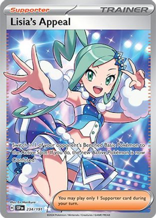 Lisia's Appeal - 234/191 234 - SV08 Surging Sparks Holofoil