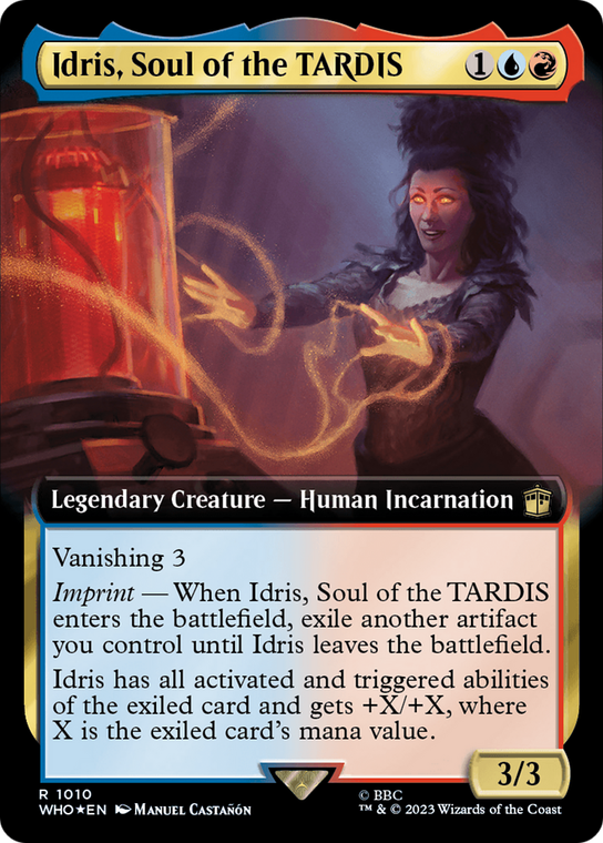 Idris, Soul of the TARDIS (WHO-1010) - Doctor Who: (Extended Art) Foil