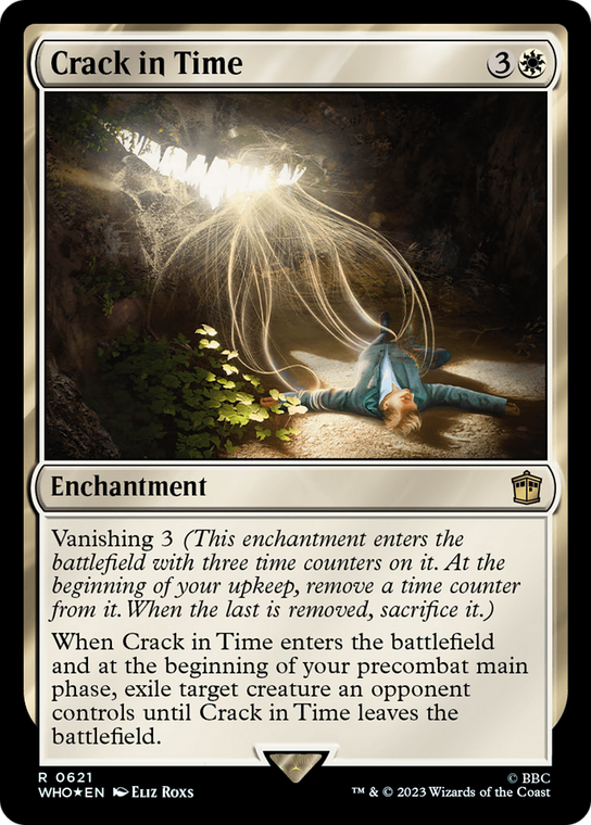 Crack in Time (WHO-621) - Doctor Who Foil