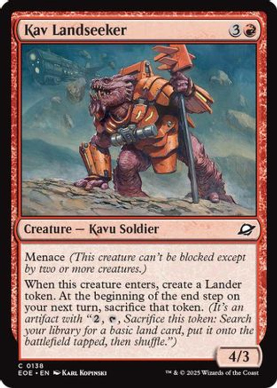 Kav Landseeker  [EOE-0138]