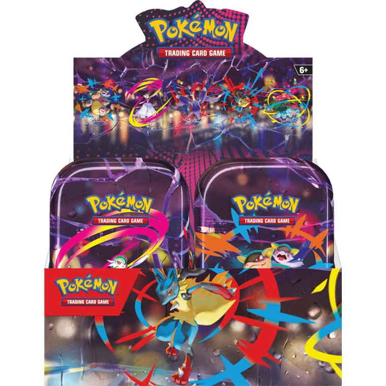 Mega Evolution - Mega Heroes Mini Tin Display
