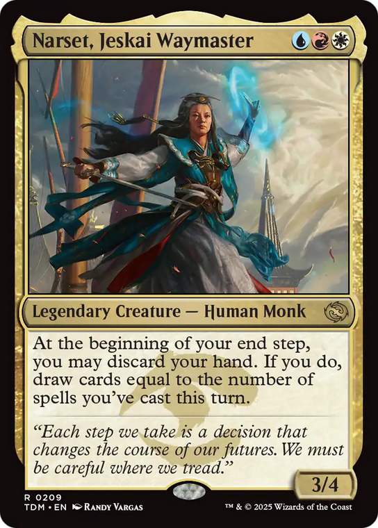 Narset, Jeskai Waymaster  [TDM-0209]