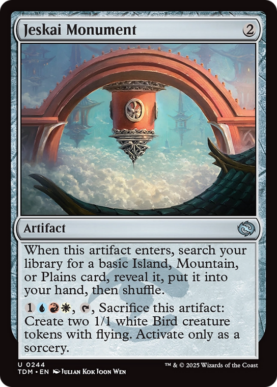 Jeskai Monument  [TDM-0244]