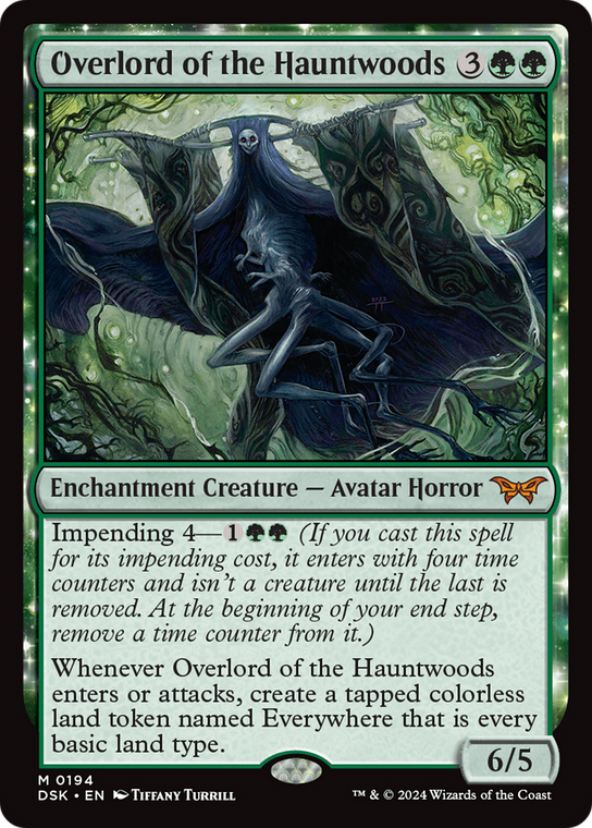 Overlord of the Hauntwoods  (enchantment) [DSK-0194]