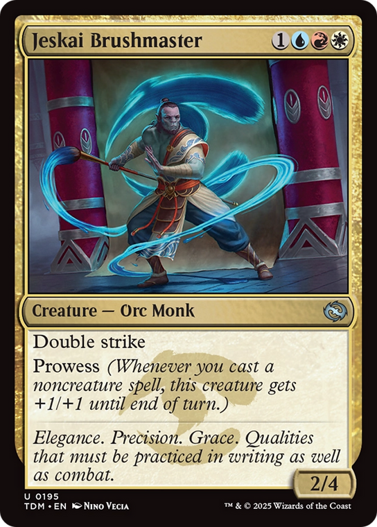 Jeskai Brushmaster  [TDM-0195]