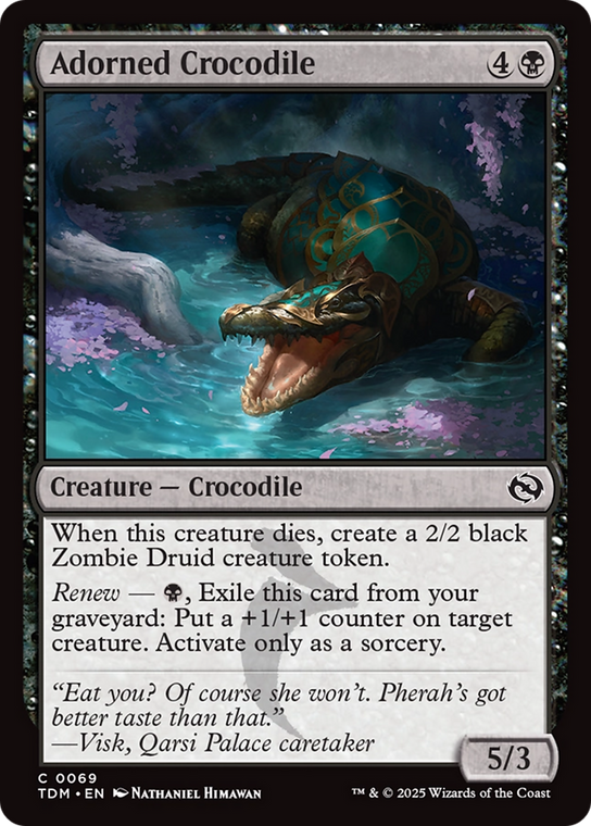 Adorned Crocodile  [TDM-0069]