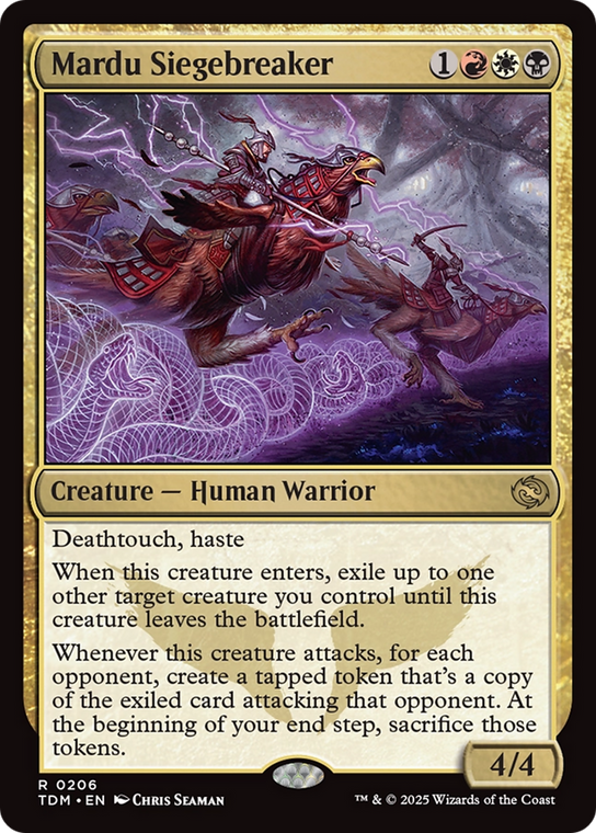 Mardu Siegebreaker  [TDM-0206]