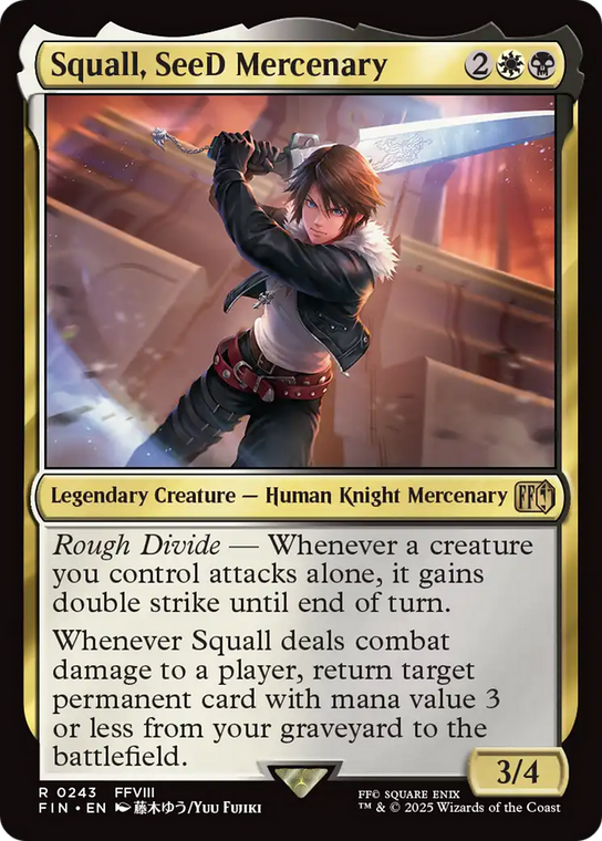 Squall, SeeD Mercenary  [FIN-0243]