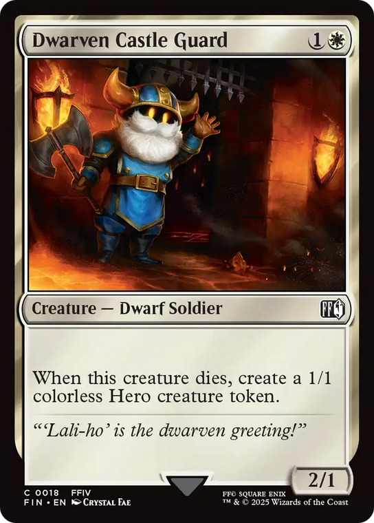 Dwarven Castle Guard  [FIN-0018]