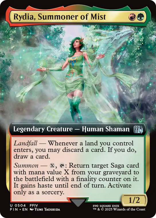 Rydia, Summoner of Mist  ( Extended Art) [FIN-0504]