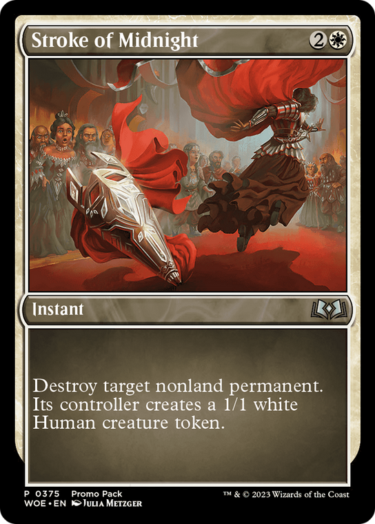 Stroke of Midnight (WOE-375) - Wilds of Eldraine Foil