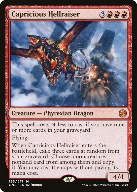 Capricious Hellraiser  [ONE-0125]