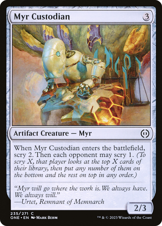 Myr Custodian  [ONE-0235]