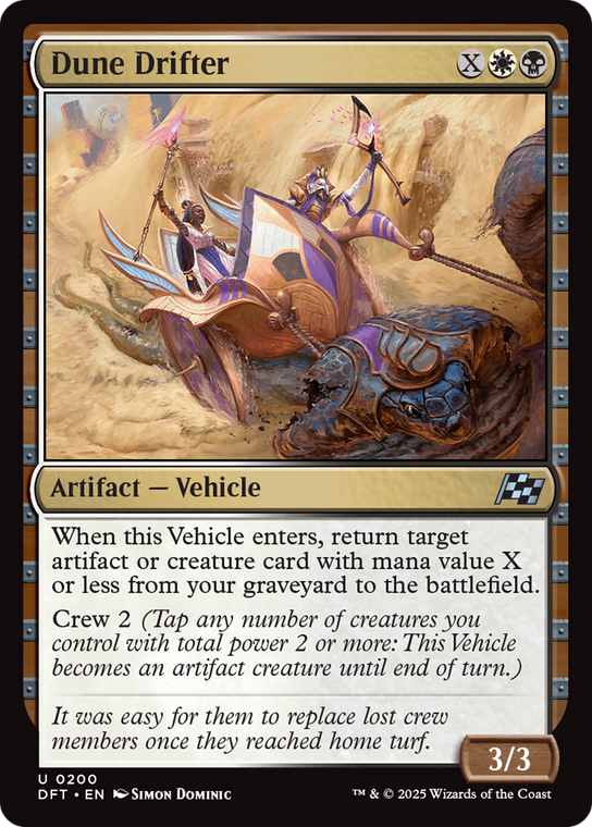 Dune Drifter [DFT-0200] - Magic: The Gathering card