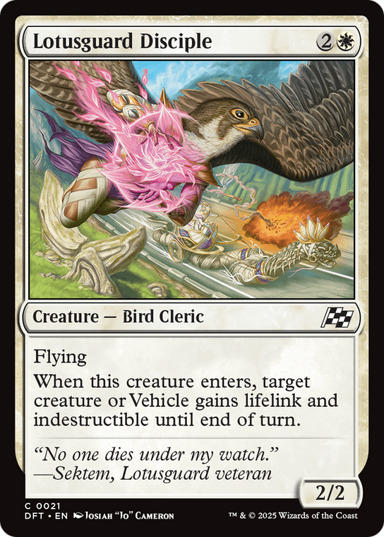 Lotusguard Disciple [DFT-0021] - Magic: The Gathering card