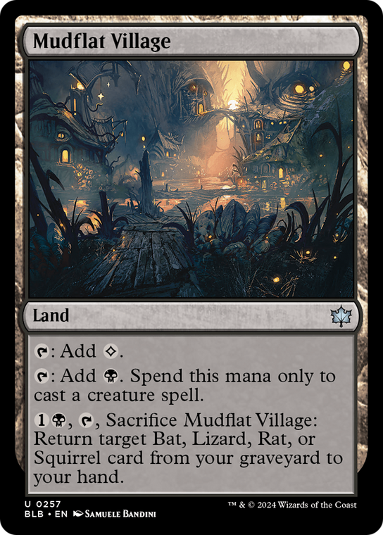 Mudflat Village  [BLB-0257]