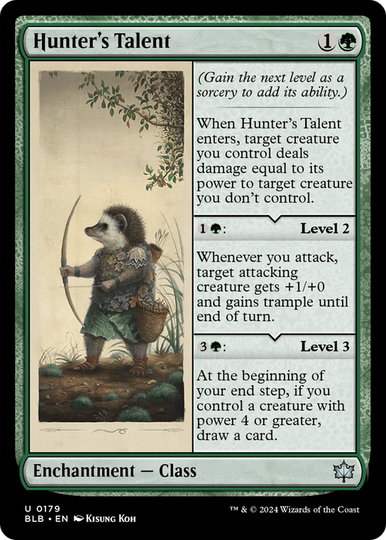 Hunter's Talent  [BLB-0179]
