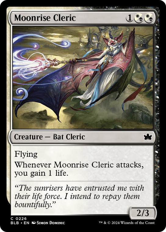 Moonrise Cleric  [BLB-0226]