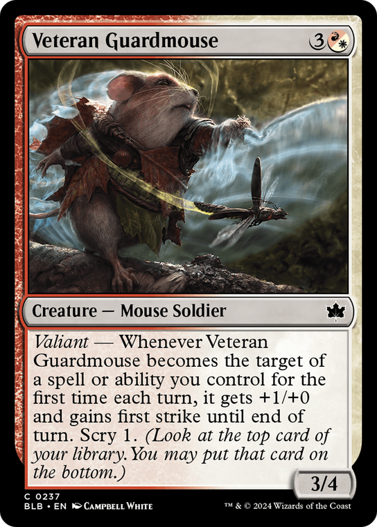 Veteran Guardmouse  [BLB-0237]