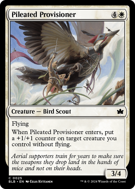 Pileated Provisioner  [BLB-0025]