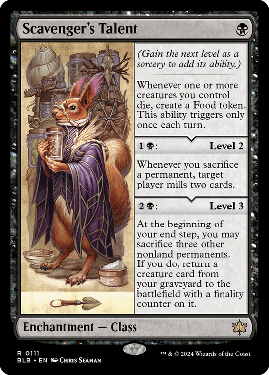 Scavenger's Talent  [BLB-0111]