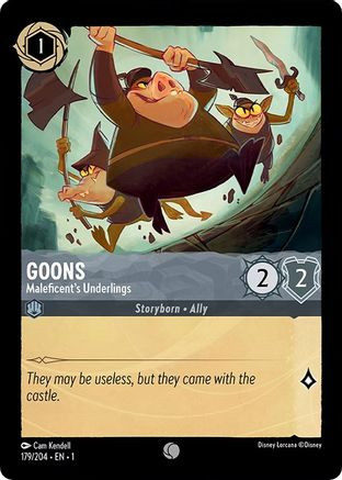 Goons - Maleficent's Underlings (179/204) - Disney Lorcana card