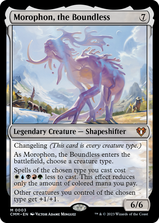 Morophon, the Boundless [CMM-0003] - Forge and Fire Gaming