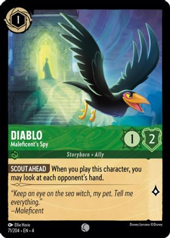 Diablo - Maleficent's Spy (71/204)  Cold Foil